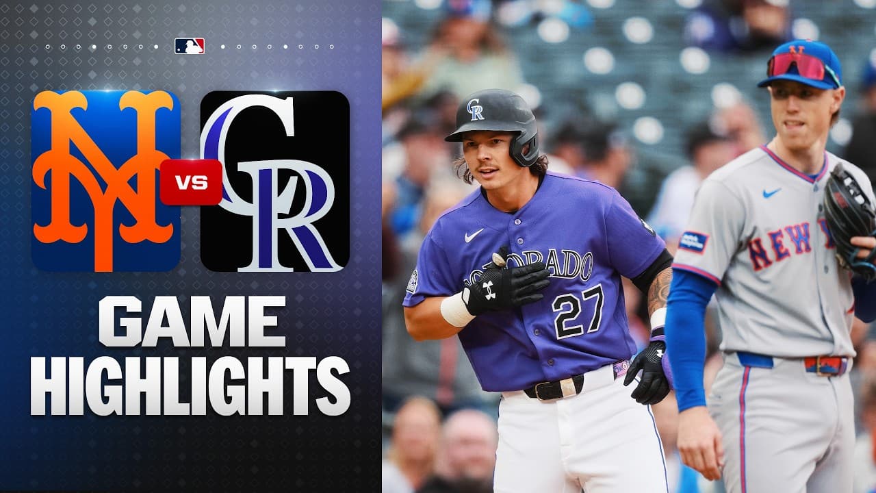MLB 뉴욕 메츠 4-2 콜로라도 하이라이트
