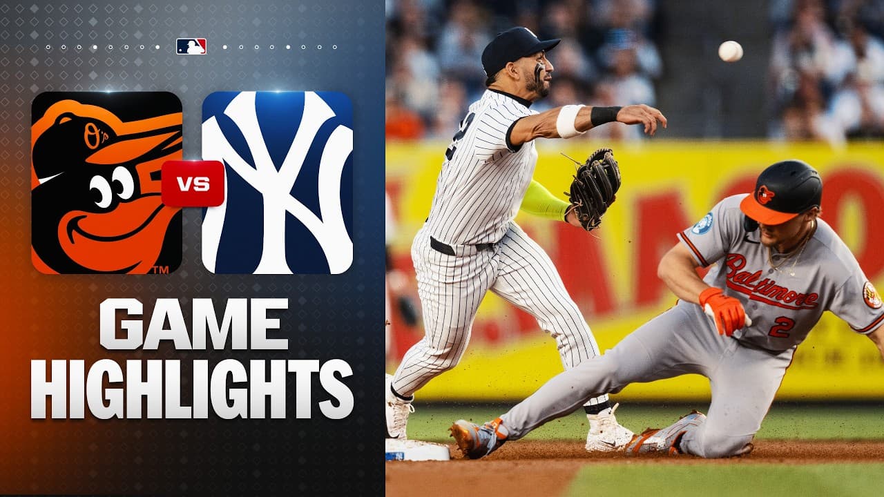 MLB 볼티모어 1-12 뉴욕양키스 하이라이트