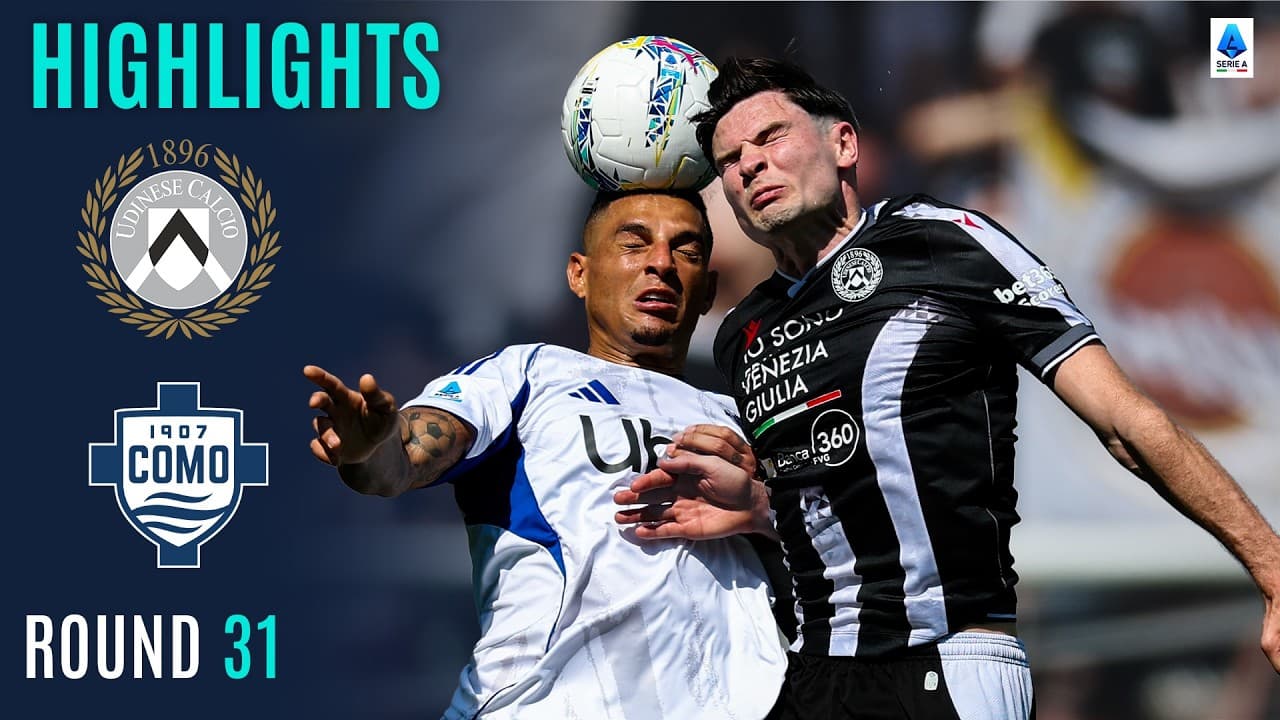 우디네세 칼초 0-0 코모 1907 하이라이트