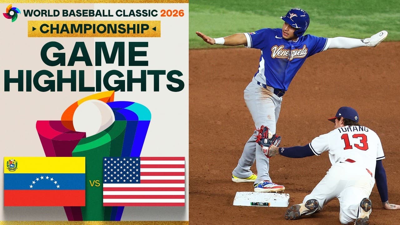 WBC 결승전 베네수엘라 3-2 미국 하이라이트