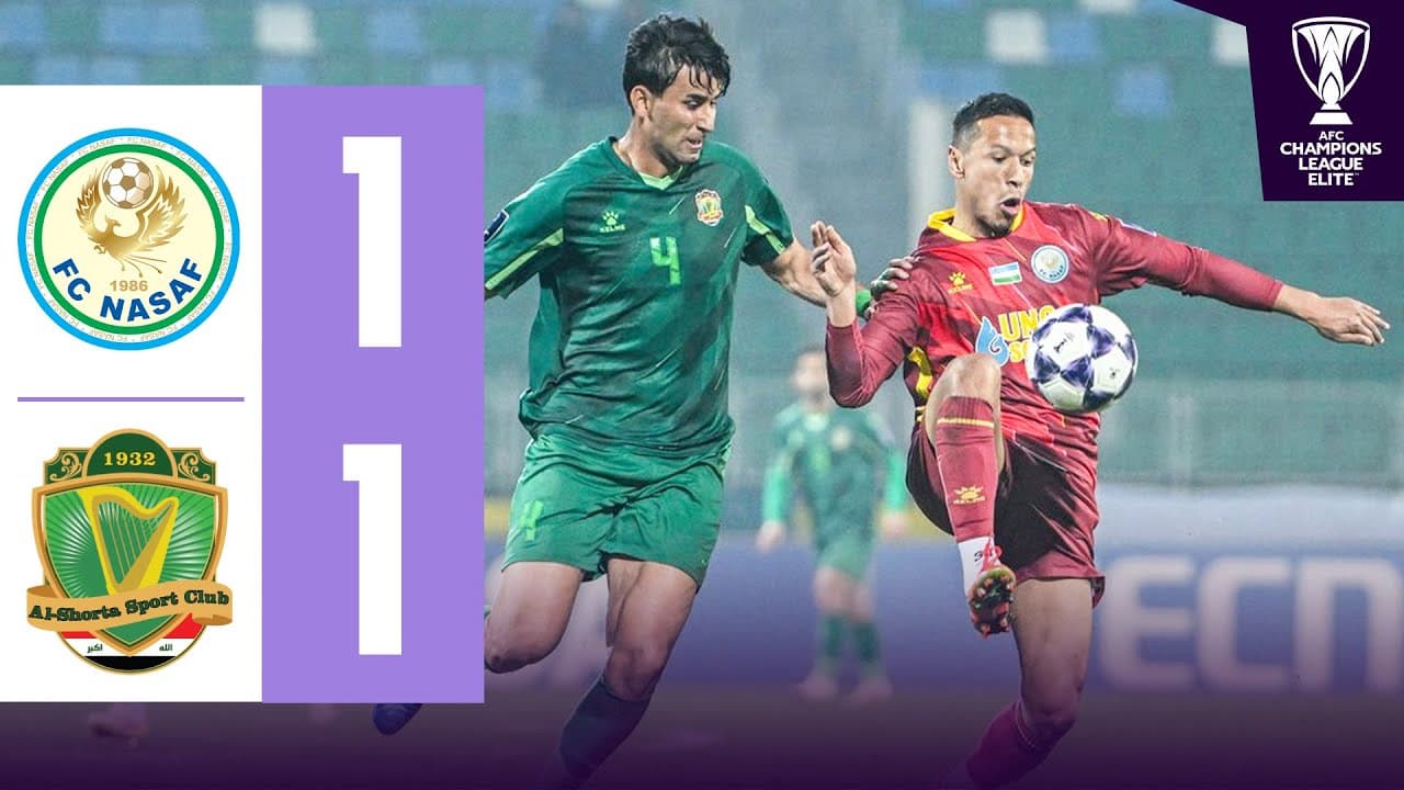 FC 나사프(N) 1 VS 1 알쇼르타(IRQ)