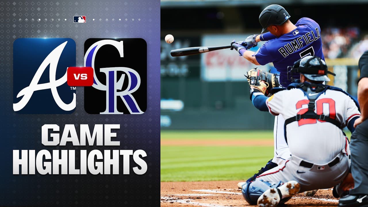 MLB 애틀랜타 11-6 콜로라도 하이라이트