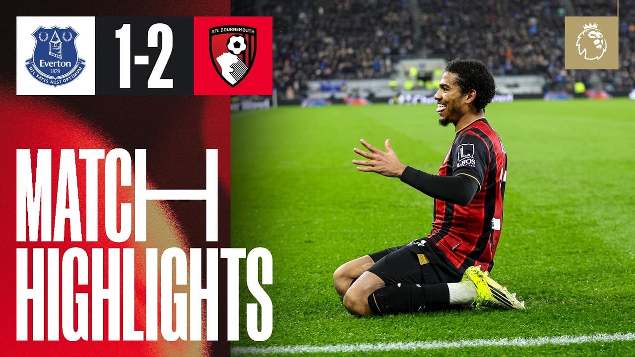 에버턴 FC 1 VS 2 AFC 본머스