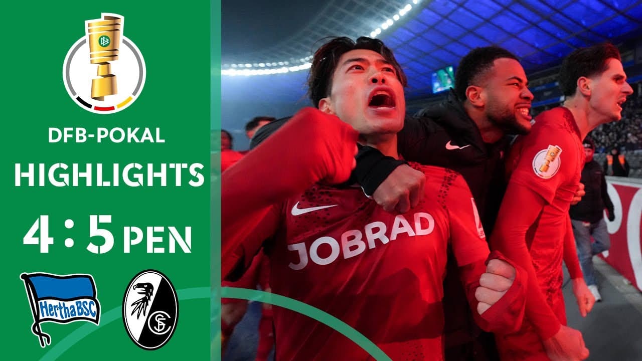 헤르타 BSC 베를린 5 VS 6 SC 프라이부르크