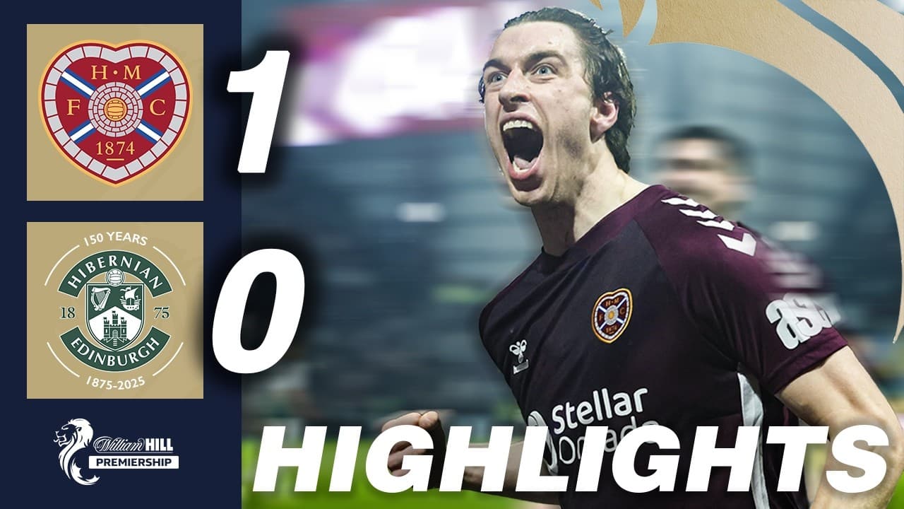 하트 오브 미들로시언 FC 1 VS 0 히버니안 FC