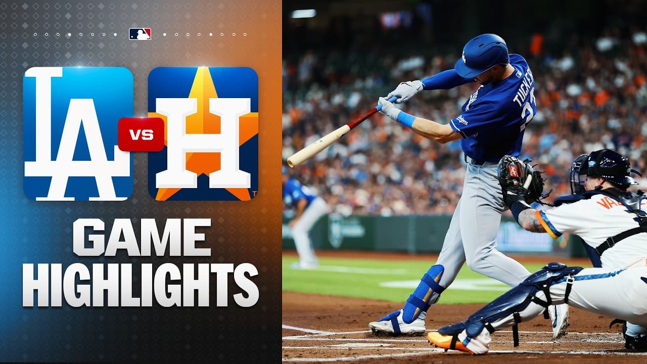 MLB LA다저스 8-3 휴스턴 하이라이트