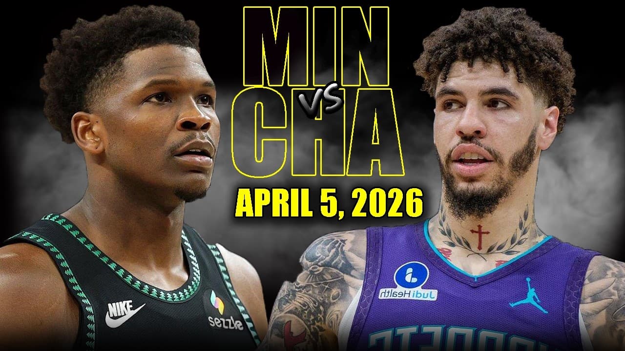 NBA 미네소타 팀버울브스 108-122 샬럿 호네츠 하이라이트