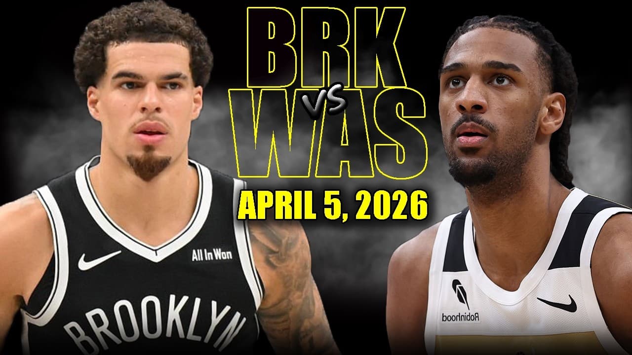 NBA 브루클린 네츠 121-115 워싱턴 위저즈 하이라이트
