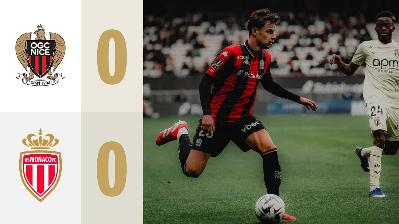 OGC 니스 0 VS 0 AS 모나코 FC