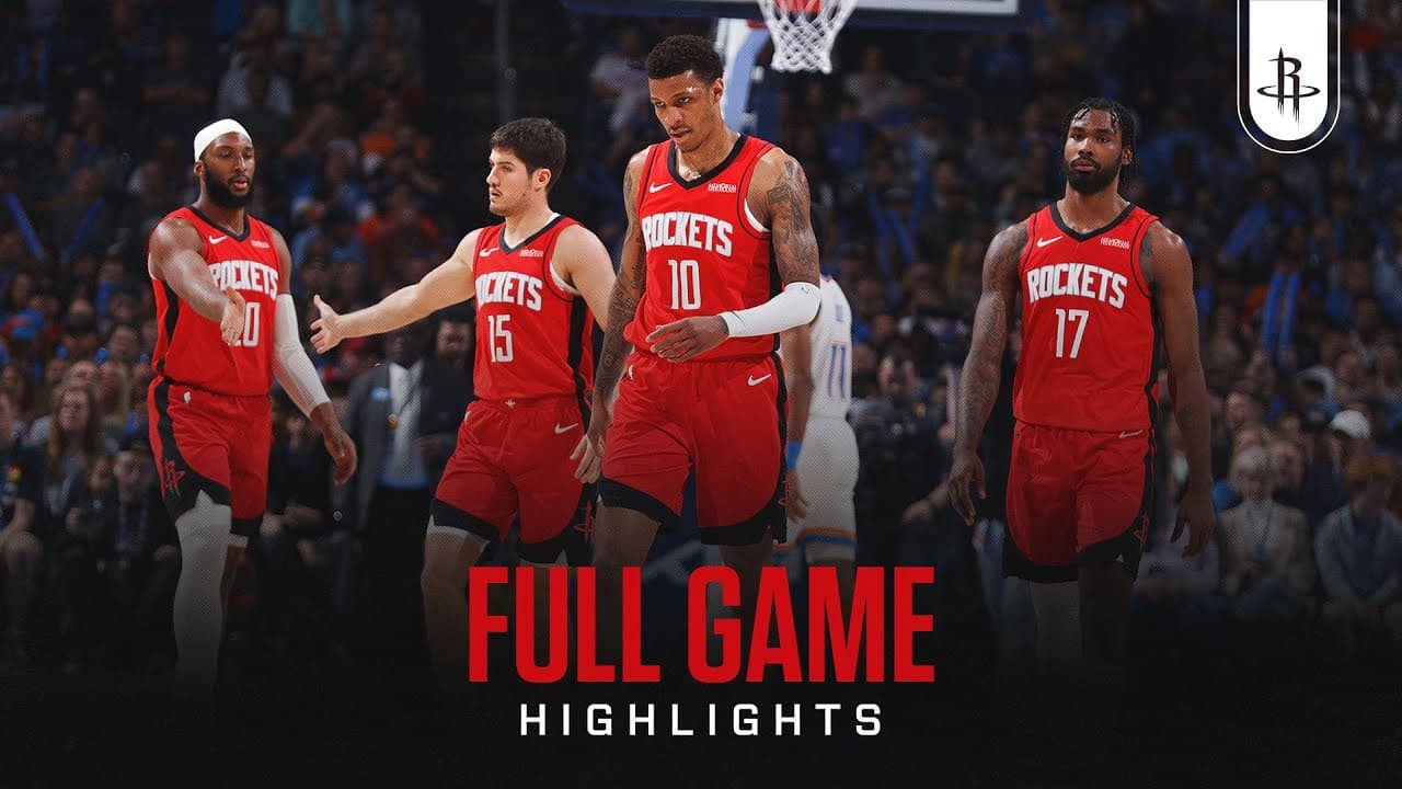 오클라호마시티 썬더 106 VS 112 휴스턴 로키츠