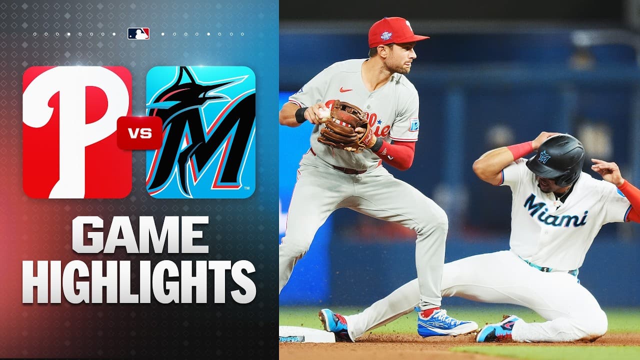MLB 필라델피아 1-0 마이애미 하이라이트