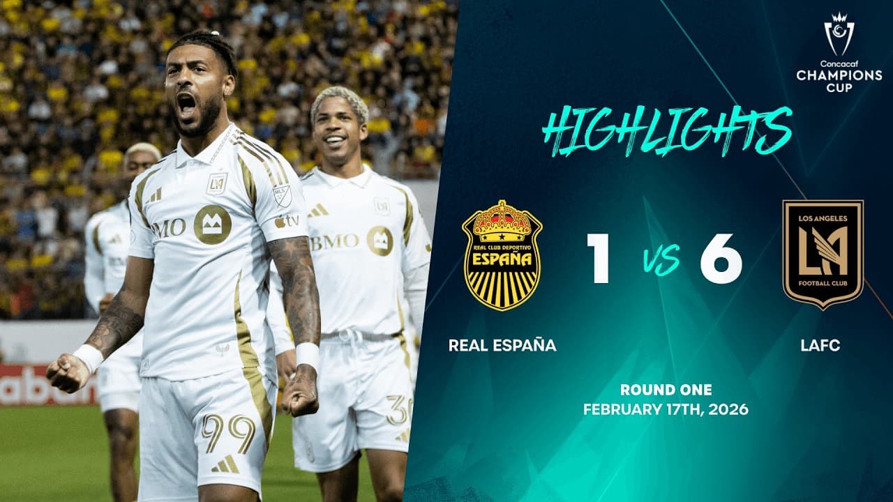 레알 에스파냐 1 VS 6 로스앤젤레스